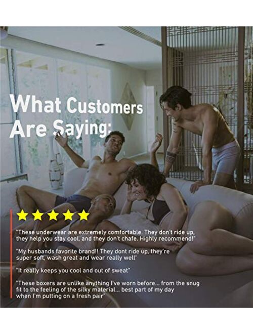 Pair of Thieves Men’s Super Fit Slim Boxers, 3 Pack Underwear, AMZ Exclusive