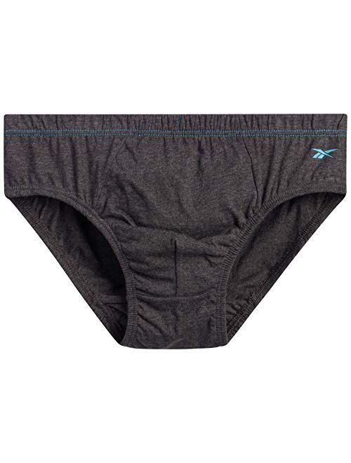 Reebok Men’s Underwear – Low Rise Briefs with Contour Pouch (5 Pack)
