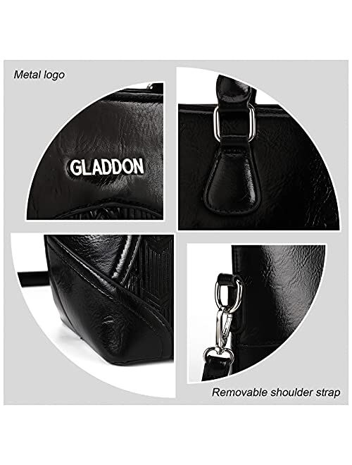 Gladdon Large Tote Bags for Women PU Leather Shoulder Handbags for Ladies