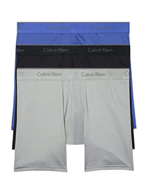Calvin Klein Men's Stretch Microfiber 3-Pack Boxer Brief