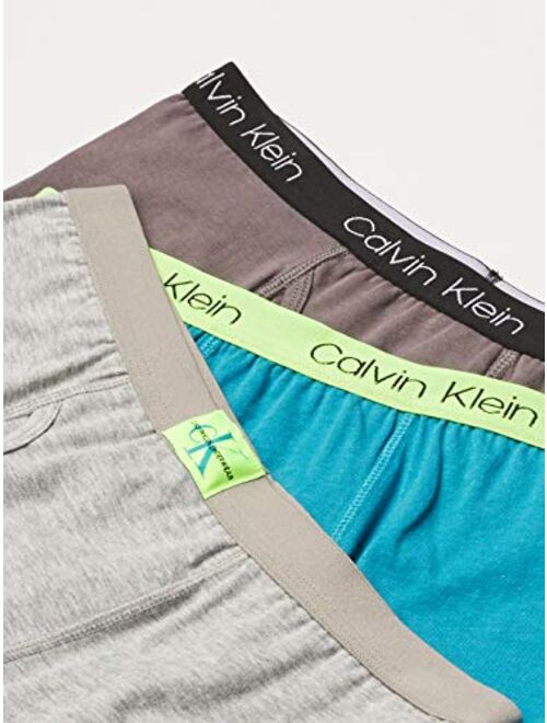 Calvin Klein Boys Underwear Cotton Boxer Briefs, 6 Pack