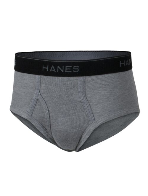 Hanes Big Boys Ultimate Cotton Blend Dyed Brief, Pack of 5