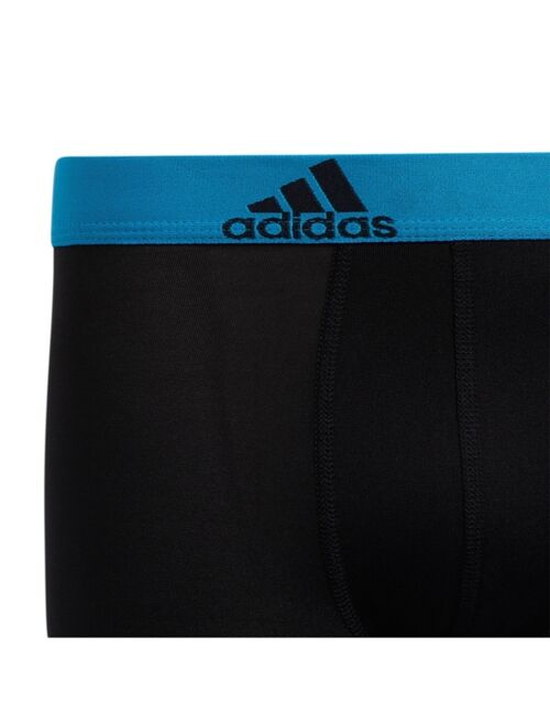 adidas Big Boys Performance Boxer Brief, Pack Of 4