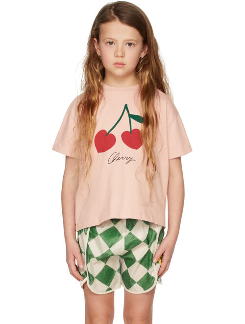 Jellymallow Kids Pink Cherry T-Shirt