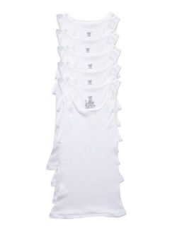 Big Boys Ultimate Cotton Blend Tank, Pack of 5