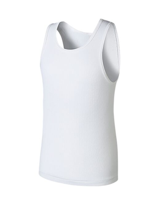 Hanes Big Boys Ultimate Cotton Blend Tank, Pack of 5