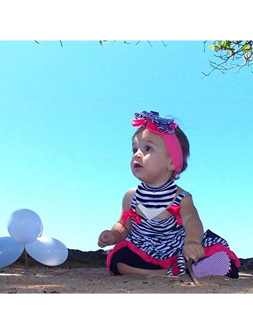 Teething Bibs Baby Bibs Bandana Drool Bib with BPA-Free Silicone Teether for Boys & Girls, Babies & Toddlers by Giftty (5-Pack)