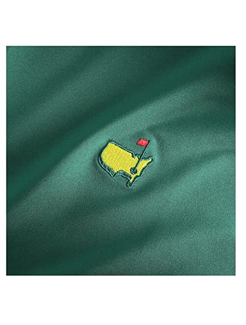 PETER MILLAR 2022 Masters Men's Performance Tech Augusta Green Solid Golf Polo Shirt