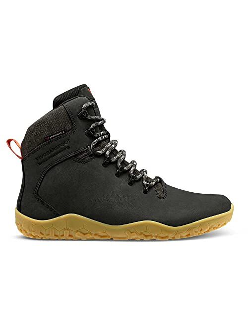 Rocky VIVOBAREFOOT Tracker II FG, Womens Leather Hiking Boot With Barefoot Firm Ground Sole and Thermal Protection