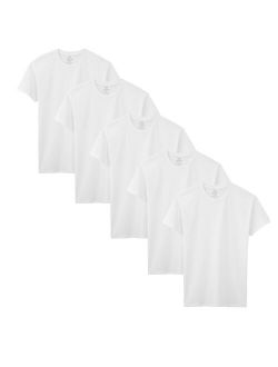 Boys Fruit of the Loom Signature 5-Pack Crewneck Tees