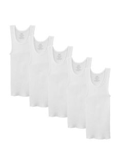 Boys Fruit of the Loom Signature 5-Pack Tanks