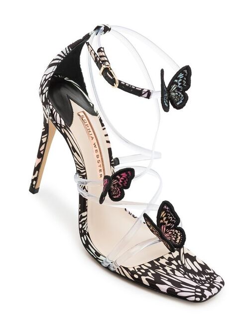 Sophia Webster Riva 120mm butterfly sandals