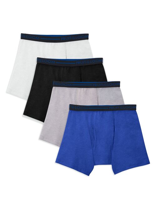 Boys 4-20 Fruit of the Loom® Signature 4-Pack Boxer Briefs