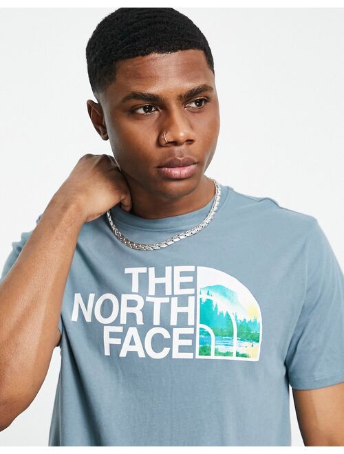 The North Face Half Dome t-shirt in blue