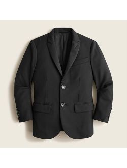 Boys' Ludlow peak-lapel tuxedo jacket in Italian wool