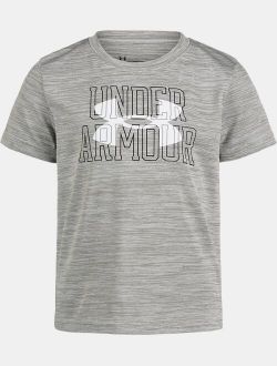 Boys' Pre-School UA Tech&trade; Repeat Logo Short Sleeve