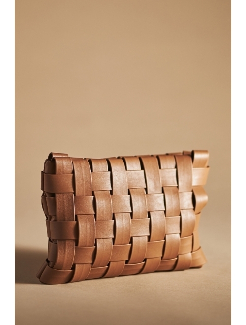Anthropologie Lindy Woven Clutch