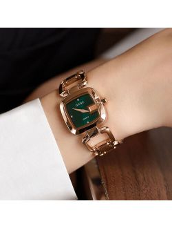 Watch for Women Female 2022 New Summer Square Steel Band Watch Simple Temperament Ladies Watch Luxury Fashion