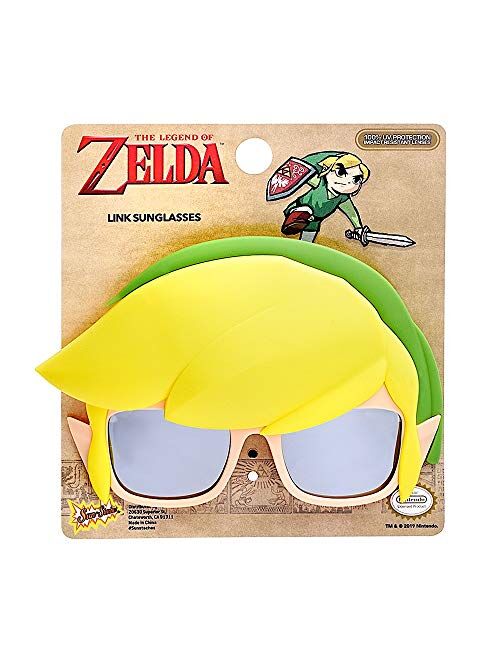 Sun-Staches Nintendo Legend of Zelda Lil' Characters Sahdes, Green, Yellow, Black, White, One-Size