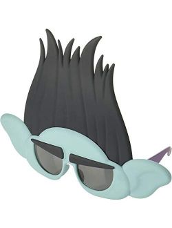 Sun-Stache Unisex Costume Sunglasses Trolls Branch Party Favors UV400