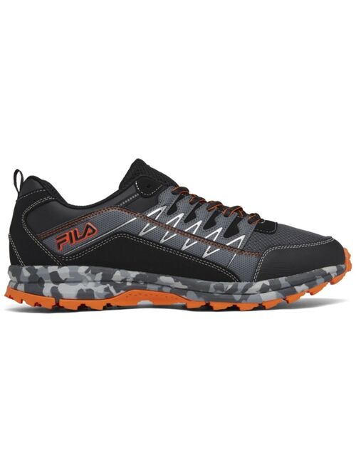 Fila Men's Evergrand Trail Running Sneakers from Finish Line