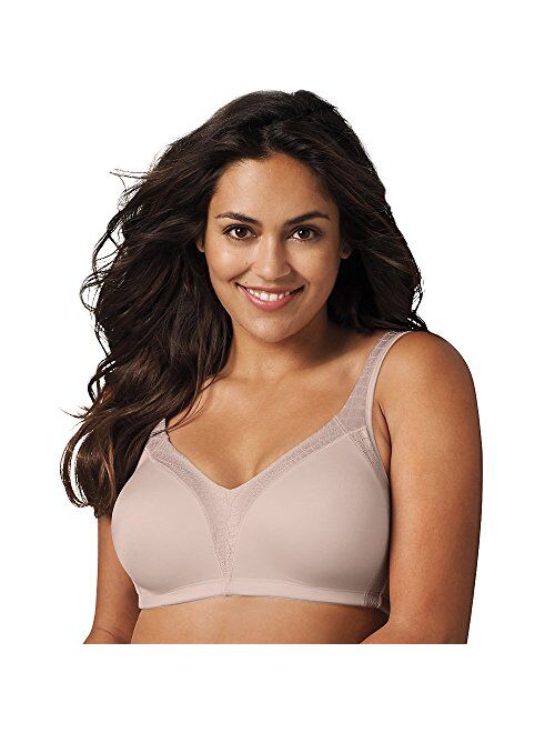Playtex Women's 18 Hour Back Smoother with Comfort Strap Full Coverage Bra US4E77