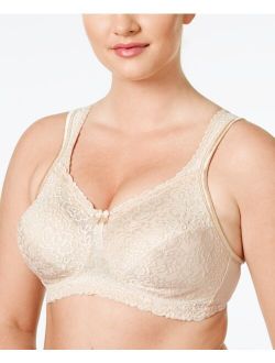 18 Hour Post Surgery Comfort Lace Plus Size Wireless Bra 4088, Online Only