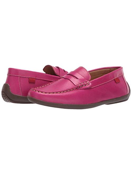 MARC JOSEPH NEW YORK Unisex-Child Leather Made in Brazil Luxury Fashion Slip on Loafer with Penny Detail