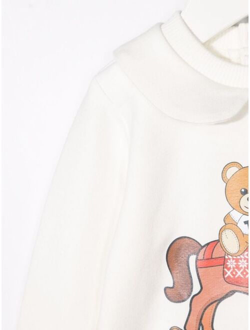 Moschino Kids Teddy Bear-print pajama