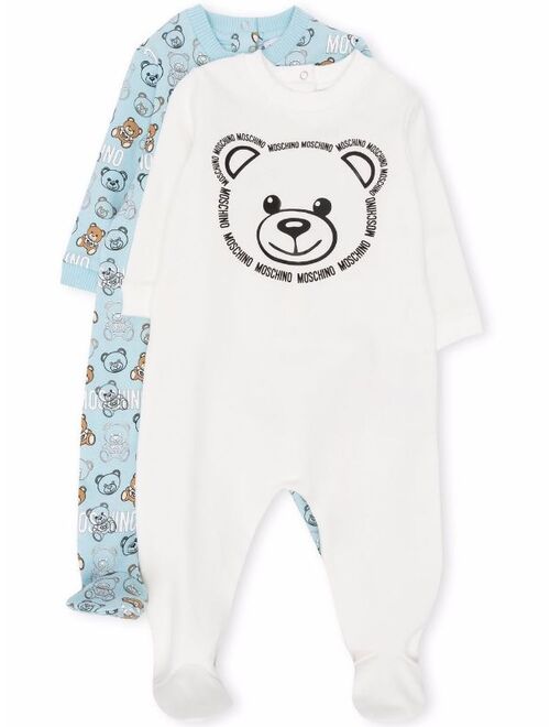 Moschino Kids teddy bear pyjama set