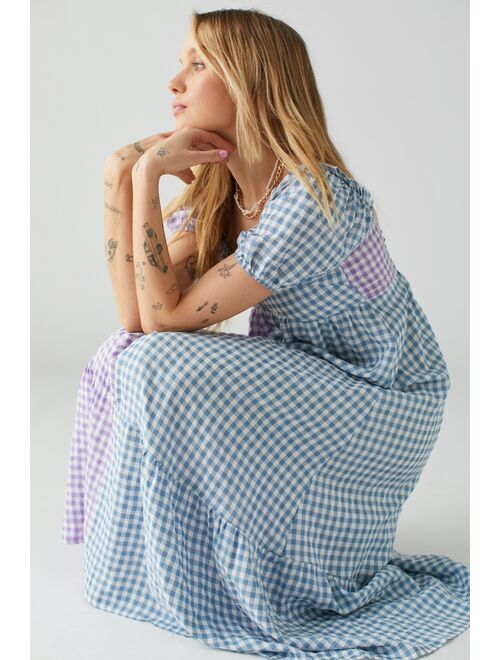 Daisy Street Milkmaid Midi Dress