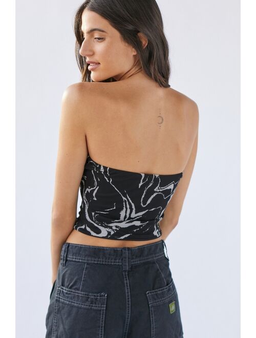 Urban Outfitters UO Tulum Printed Tube Top