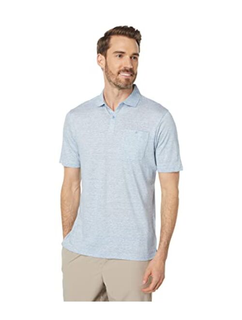 Johnnie o johnnie-O Castaway Linen Blend Polo