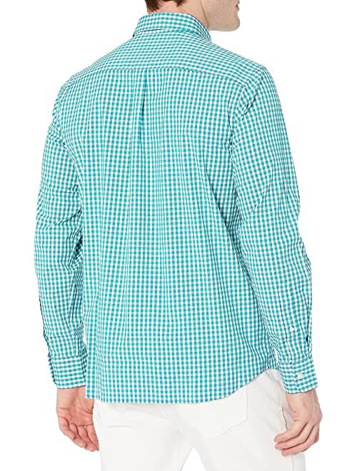 Vineyard Vines Men's Classic Fit Gingham Shirt in Stretch Cotton