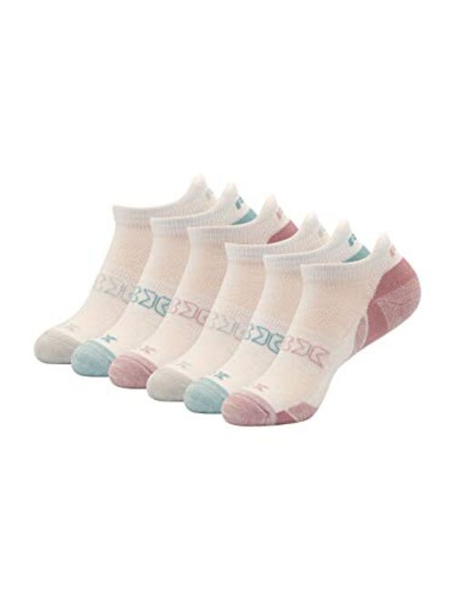 RBX Active Women's Basics 6-Pack Cushioned Heel Tab Low Cut Athletic Casual Everyday Socks