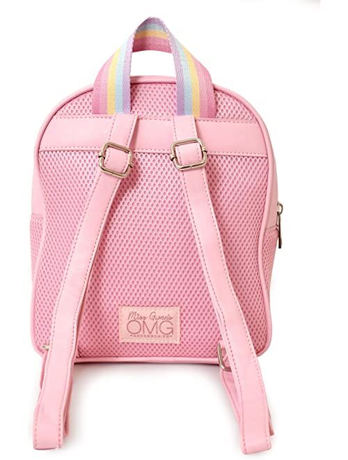 Miss Gwen’s OMG Accessories Paris Print Heart Pocket Mini Backpack