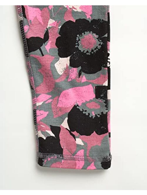 RBX Girls' Active Leggings - 2 Pack Performance Stretch Cotton Gym Pants (Size: 4-16)