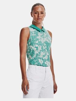 Women's UA Zinger Rise Sleeveless Polo T-shirt