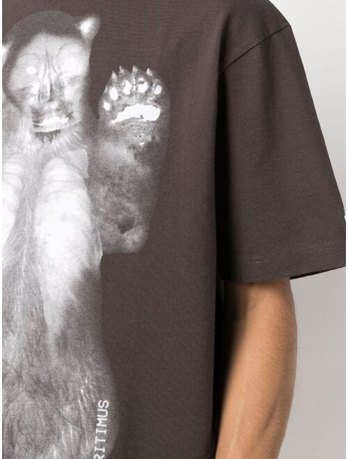 Acne Studios bear-print T-shirt