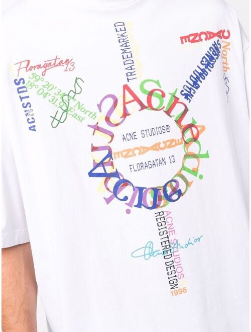 Acne Studios logo-print cotton T-shirt