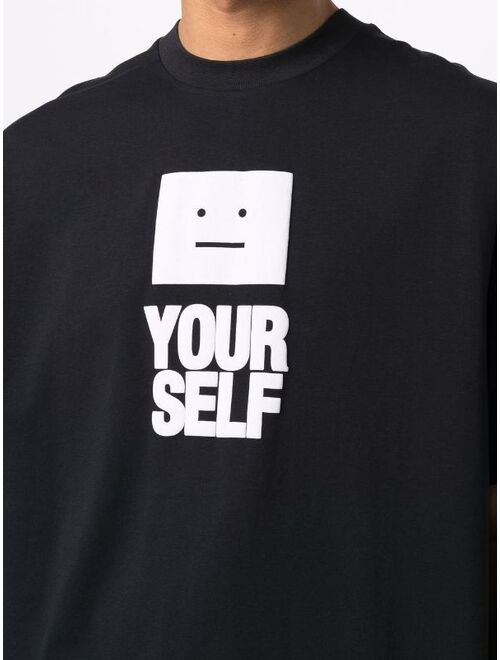Acne Studios face-motif T-shirt