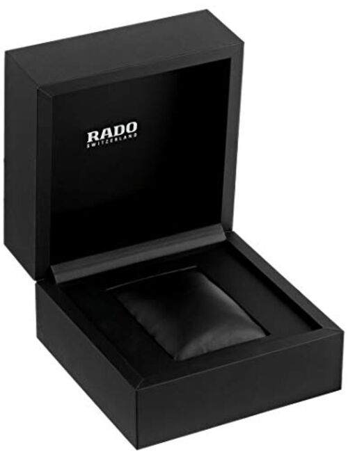 Rado Men's Hyperchrome Swiss Automatic Watch with Stainless Steel Strap, Silver-Tone, 18 (Model: R32505313)