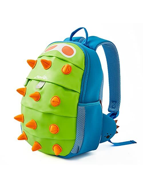 NOHOO Upgraded Kids Dinosaur Backpack Toddler School Bag Boys Travel Bag 14'' Cute Cool Waterproof Boys Backpack for 3-8 Years