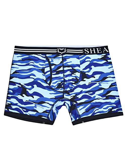Sheath Underwear SHEATH Men's Camouflage Dual Pouch Boxer Brief