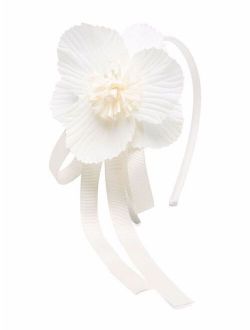 Bonpoint floral ribbon headband