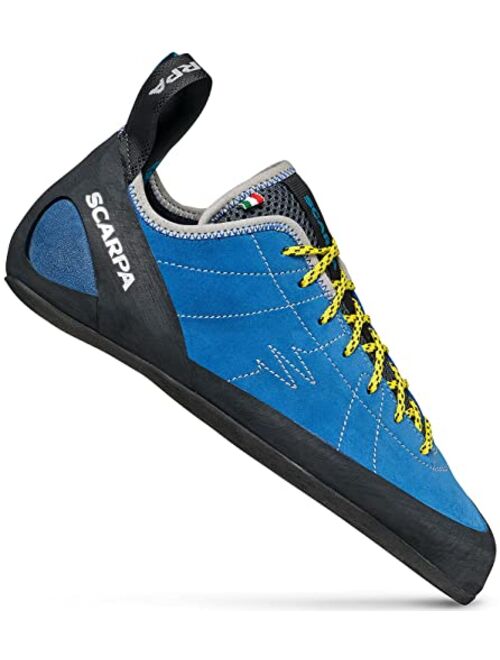 SCARPA Men's Helix Lace Rock Climbing Shoes for Trad and Sport Climbing
