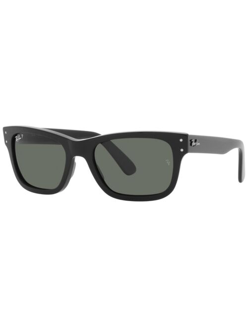 Ray-Ban Men's Polarized Sunglasses, RB2283 MR BURBANK 55