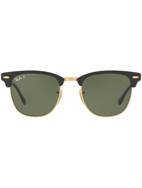 Ray-Ban Polarized Sunglasses, RB3716 CLUBMASTER METAL