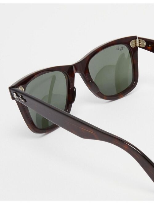 Ray-Ban original wayfarer classic sunglasses in brown 0RB2140