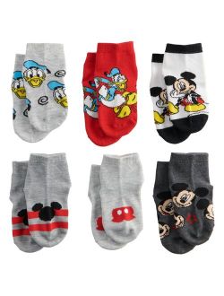 Disney's Mickey Mouse & Friends Toddler 6-Pack Socks
